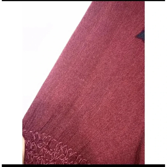 Free People Tree Swing Tunic Amber (Red) Combo Boho Floral Size XS - Picture 10 of 11